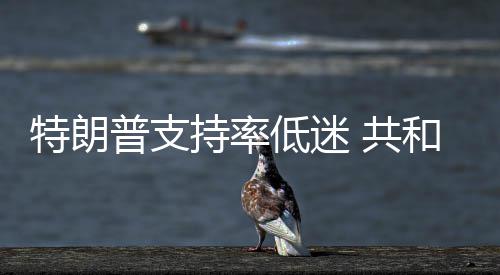 共低迷普支和党划选特朗区持率冲刺重